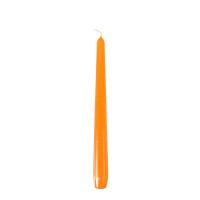 50 Leuchterkerzen &Oslash; 2,2 cm &Acirc;&middot; 25 cm orange