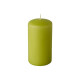 6 Stumpenkerzen &Oslash; 60 mm x 115 mm kiwi