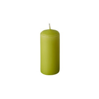 10 Stumpenkerzen &Oslash; 40 mm x 90 mm kiwi