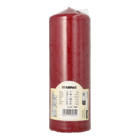 Stumpenkerze &Oslash; 70 mm x 200 mm bordeaux