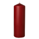 Stumpenkerze &Oslash; 70 mm x 200 mm bordeaux