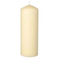 Stumpenkerze &Oslash; 70 mm x 200 mm creme