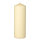 Stumpenkerze &Oslash; 70 mm x 200 mm creme