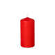 Stumpenkerze &Oslash; 50 mm x 100 mm rot