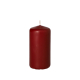 Papstar Stumpenkerze &Oslash; 50 mm x 100 mm bordeaux