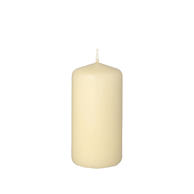 Stumpenkerze &Oslash; 50 mm x 100 mm creme