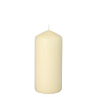 Stumpenkerze &Oslash; 60 mm x 130 mm creme