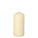 Stumpenkerze &Oslash; 60 mm x 130 mm creme