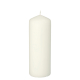 Stumpenkerze &Oslash; 60 mm x 165 mm weiss