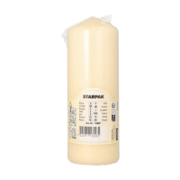 Stumpenkerze &Oslash; 60 mm x 165 mm creme