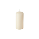 10 Stumpenkerzen &Oslash; 40 mm x 90 mm creme