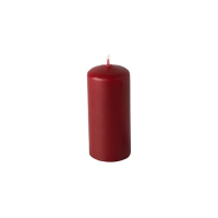 10 Stumpenkerzen &Oslash; 40 mm x 90 mm bordeaux