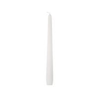 50 Leuchterkerzen &Oslash; 2,2 cm x 25 cm weiss