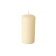 8 Stumpenkerzen &Oslash; 50 mm x 100 mm creme