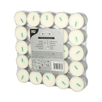 Papstar 50 Teelichte &Oslash; 37,2 mm x 15,5 mm weiss aus...