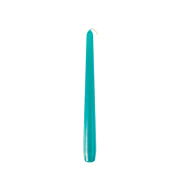 50 Leuchterkerzen &Oslash; 2,2 cm x 25 cm t&uuml;rkis
