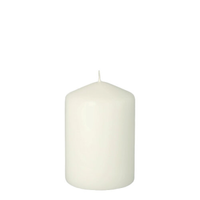 Papstar Stumpenkerze &Oslash; 69 mm x 100 mm weiss