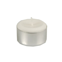 100 Teelichte &Oslash; 38 mm x 22 mm weiss x mit langer Brenndauer 8 h
