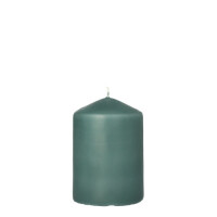 Papstar Stumpenkerze &Oslash; 69 mm x 100 mm graugr&uuml;n