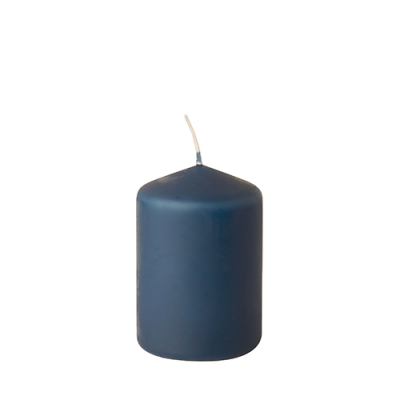 Papstar Stumpenkerze &Oslash; 69 mm x 100 mm dunkelblau