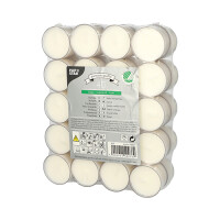 Papstar 40 Teelichte &Oslash; 38 mm x 24 mm weiss aus...
