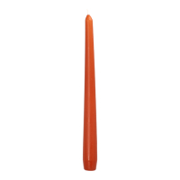 50 Leuchterkerzen &Oslash; 2,2 cm x 25 cm rost