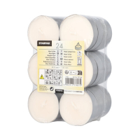 24 Maxi Lichte &Oslash; 57 mm x 22 mm weiss