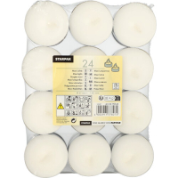 24 Maxi Lichte &Oslash; 57 mm x 22 mm weiss