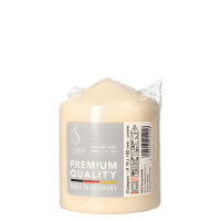 Stumpenkerze &Oslash; 80 mm x 100 mm creme