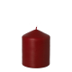 Stumpenkerze &Oslash; 80 mm x 100 mm kirsche
