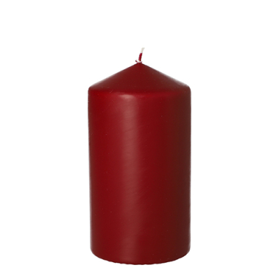 Stumpenkerze &Oslash; 80 mm x 150 mm kirsche
