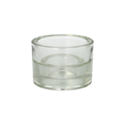 Kerzenhalter Glas &Oslash; 8,2 cm x 5,7 cm klar "2in1" f&uuml;r Teelichte und Maxilichte