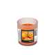 "Flavour by GALA" Duftkerze im Glas &Oslash; 70 mm x 77 mm orange - Orange "Indro"