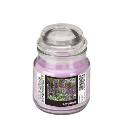 &quot;Flavour by GALA&quot; Bonbonglas mit Wachsf&uuml;llung &Oslash; 60 mm &Acirc;&middot; 85 mm violett - Lavender