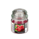 "Flavour by GALA" Bonbonglas mit Wachsf&uuml;llung, MAXI &Oslash; 90 mm x 120 mm weinrot - Wild Raspberry