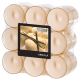 18 "Flavour by GALA" Duftlichte &Oslash; 38 mm x 24 mm creme - Vanilla in Polycarbonath&uuml;lle