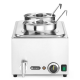 HENDI Set: Bain-Marie HENDI Ranger + 2x 4L Container mit Deckel