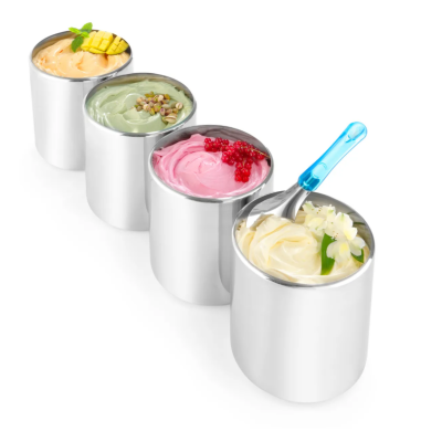 HENDI Ice cream container, round