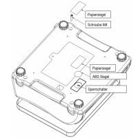 Allround-Tischwaage ATM6 inkl. Eichung (EatHappy)