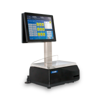 CAS EVO OpenScale 20RL mit Etikettendrucker