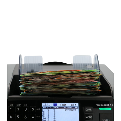 Geldz&auml;hlmaschine von ratiotec "rapidcount X575"