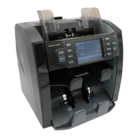 Geldz&auml;hlmaschine von ratiotec "rapidcount X 600F