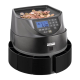 ratiotec "coinsorter CS 250" M&uuml;nzz&auml;hl- und Sortiermaschine, schwarz mit Cash Box