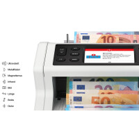 Safescan 2485-SC - mit 8-facher Falschgelderkennung, Wertz&auml;hlung, inkl. Safescan App