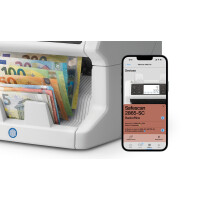 Safescan 2865-SC - Banknotenz&auml;hler mit 9-facher Falschgelderkennung, Wertz&auml;hlung, inkl. Safescan App