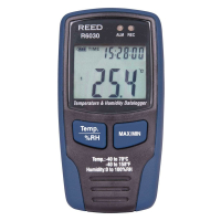 Temperatur und Feuchtigkeit LCD Datenlogger REED, R6030