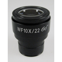 Okular HWF 10 x / Ø 22mm mit Skala 0,1 mm,...