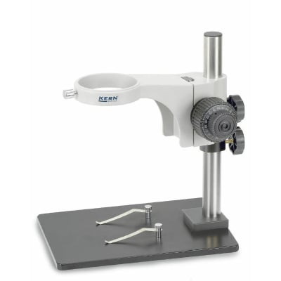 Stereomikroskop-St&auml;nder S&auml;ule ohne Beleuchtung Stahlplatte KERN OZB-A5127