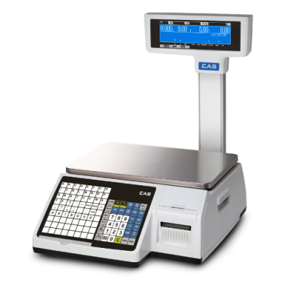 CAS CL5200N-30P Kontrollwaage/Etikettierwaage | 15/30 kg mit Stativ