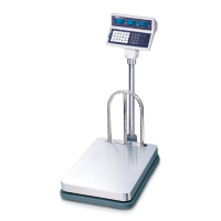 CAS EB-L Preisrechnende Plattformwaage/Ladenwaage | 60/150 kg